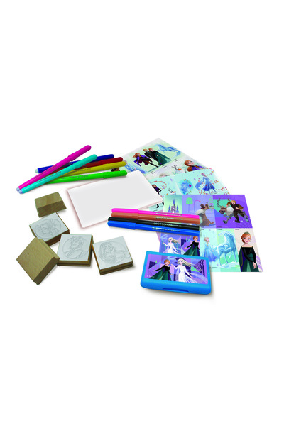 Multiprint Frozen Card Maker Set + Stickers & Markers