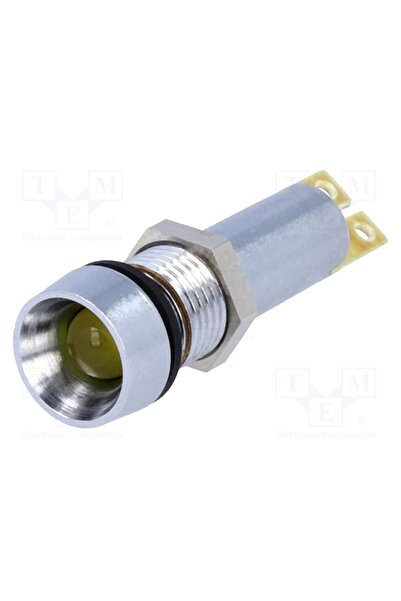 OEM Lampă de control LED SCHURTER 0035.0609, concav, galbenă, 24VDC, Ø8,4mm, ...