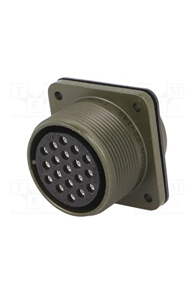 OEM Conector circular AMPHENOL DS3102A22-14S, soclu, PIN 19, mamă, lipire, MS...