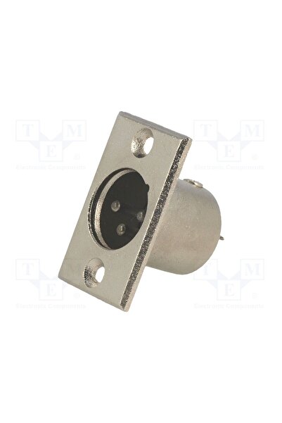 OEM Conector XLR NINIGI XLR-3W-C, soclu, tată, PIN 3, lipire, standard XLR