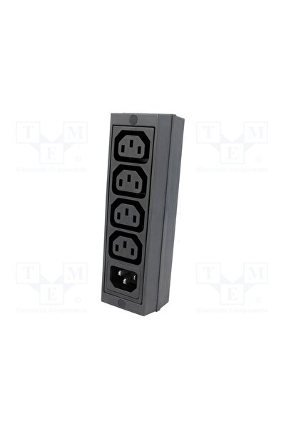 OEM Conector alimentare AC SCHURTER 4747.0000, splitter, 10A, 250VAC, C13 (Fe...