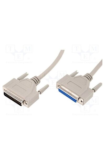 OEM Cablu BQ CABLE CAB-25GW/2, D-Sub 25pin soclu,D-Sub 25pin mufă, Lung 2m