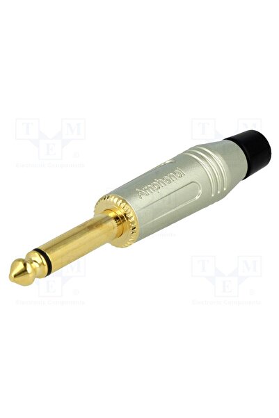 OEM Conector Jack 6,3mm AMPHENOL ACPM-GN-AU, mufă, tată, mono, piste 2, drept...