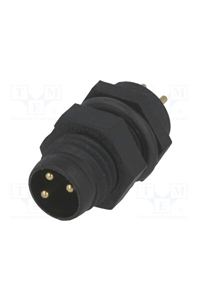 OEM Conector M8 AMPHENOL LTW 8P-03PMMP-SF7001, tată, PIN 3, 3A, 60V, IP67, dr...