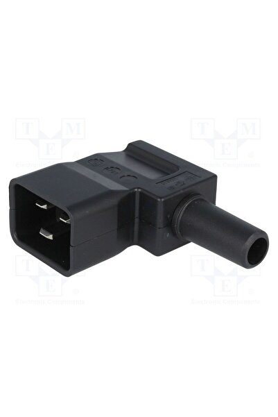 OEM Conector alimentare AC SCHURTER 4789.1200, mufă, tată, 16A, 250VAC, C20 (...