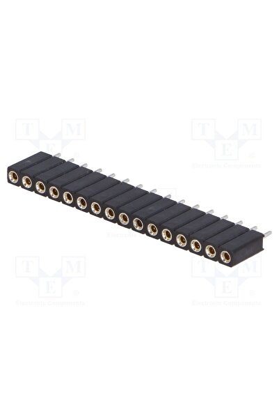 OEM Conector şiruri pini CONNFLY ZL307-1X16, soclu, mamă, PIN 16, THT, drept,...
