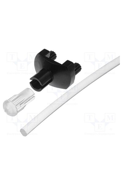 OEM Tub pentru LED-uri MENTOR 1216.1002, Ø 2mm, rotund, elastic,pentru PCB