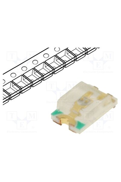 OEM LED OPTOFLASH OF-SMD2012B, albastru, SMD, 0805, 150÷200mcd, 3÷3,2VDC, 2x1...