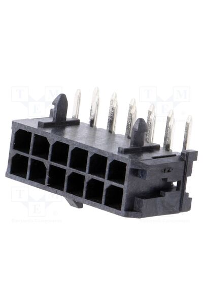 OEM Conector cablu-placă MOLEX MX-43045-1200, soclu, tată, PIN 12, Micro-Fit ...