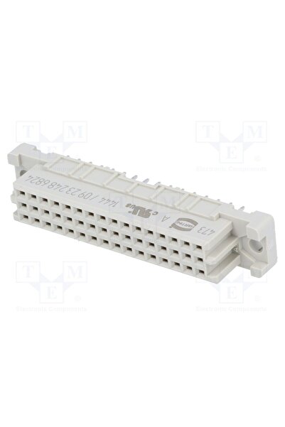 OEM Conector DIN 41612 HARTING 09232486824, mufă, mamă, PIN 48, drept, 2A, TH...