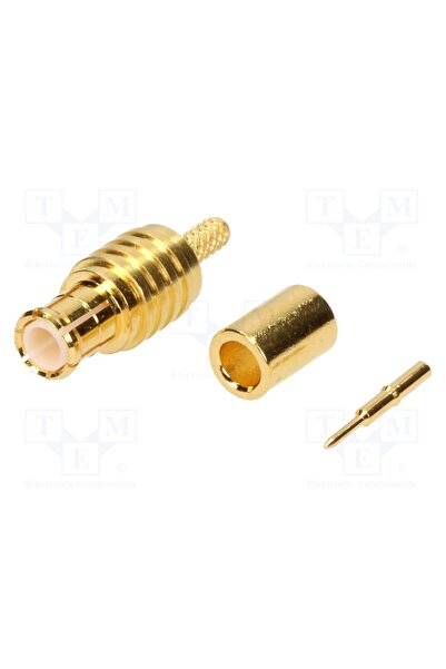 OEM Conector MCX AMPHENOL RF MCX1121A13G1450, mufă, tată, drept, 50Ω, RG178(A...