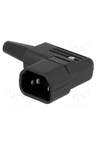 OEM Conector alimentare AC SCHURTER 4733.0000, mufă, tată, 10A, 250VAC, C14 (...