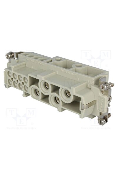 OEM Conector HDC ILME CXF4/8, inserturi de contact, mamă, CX, PIN 4, 80A, 600V