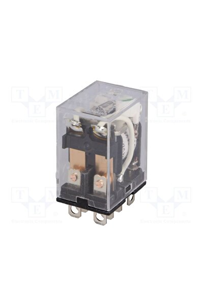 OEM Releu electromagnetic OMRON LY2-N-24DC, Ubobină 24VDC, DPDT, Icontacte ma...