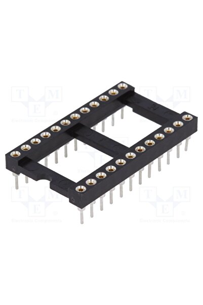 OEM Soclu circuite integrate CONNFLY GOLD-24P, DIP24, Raster 2,54mm, de preci...