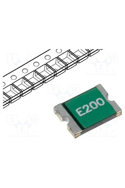 OEM Siguranţă polimerică PTC ECE SD200-08, 2A, 1812, Pachet 5 buc