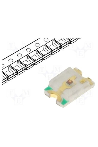 OEM LED OPTOFLASH OF-SMD2012Y, galben, SMD, 0805, 210÷270mcd, 1,8÷2VDC, 2x1,2...