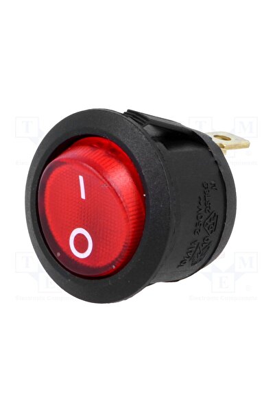 OEM Comutator basculant SCI R13112B02BR2N2, SPST, Poz. 2, ON-OFF, 10A/250VAC,...