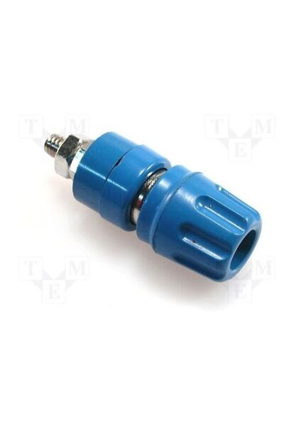 OEM Conector de laborator banană 4mm HIRSCHMANN T&M PKI10ABL, soclu, 30VAC, 6...