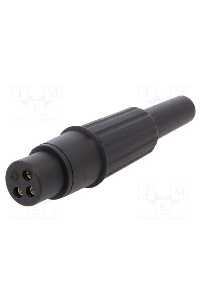 OEM Conector XLR CLIFF CP3003, mufă, mamă, PIN 3, drept, pe cablu, lipire, ar...