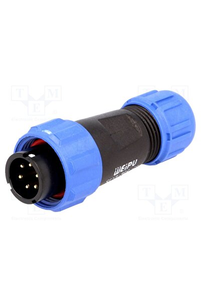 OEM Conector circular WEIPU SP1310/P6, mufă, tată, PIN 6, IP68, SP13, 4÷6,5mm...