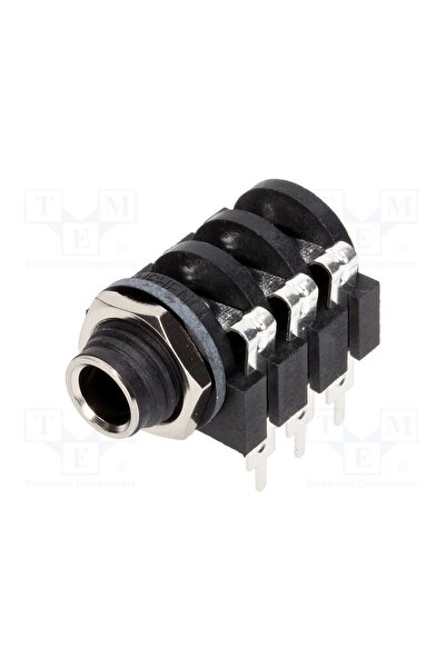 OEM Conector Jack 6,3mm AMPHENOL ACJS-MC, soclu, mamă, stereo,cu întrerupător...