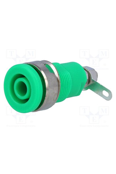 OEM Conector de laborator banană 4mm AXIOMET BS-324-LS-G, soclu, 32A, verde, ...
