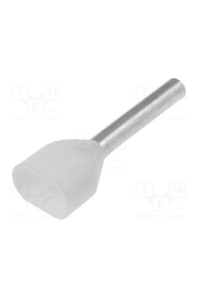OEM Vârf tub de capăt WEIDMÜLLER H0.5/16.5D2/WH, izolată,dublă, cupru, 0,5mm2...
