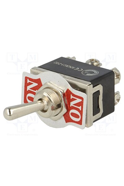 OEM Comutator basculant NINIGI TSP202AA2, Poz 2, DPDT, ON-ON, 10A/250VAC, -25...