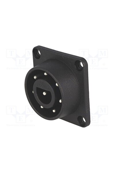 OEM Conector circular BULGIN PX0959/P/PC, THT, tată, 6A, 250VAC, PIN 8, polia...