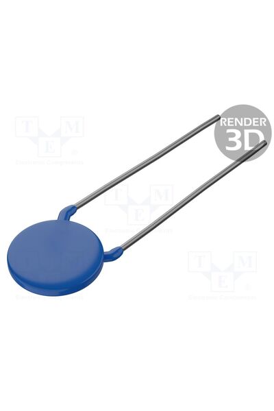 OEM Condensator ceramic SR PASSIVES CC1K-1N, 1nF, 1kV, Y5P, ±10%, THT, 5mm, P...
