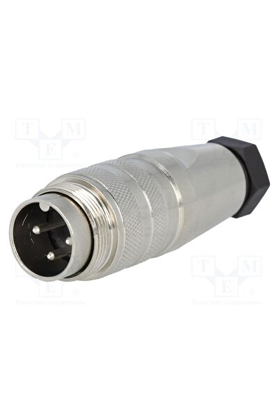 OEM Conector M16 AMPHENOL C091-31H0031002, mufă, tată, PIN 3, 5A, 300V, C091D...