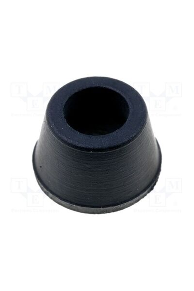 OEM Picioruş FIX&FASTEN NF-002, neagră, gumă, A 11,5mm, B 8,7mm, C 5,6mm, E 7...