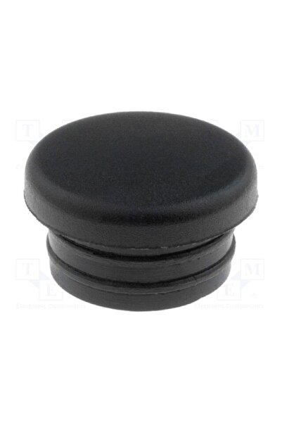 OEM Capac de protecţie FIX&FASTEN FIX-MHD-8, H 5,7mm, neagră, elastomer termo...