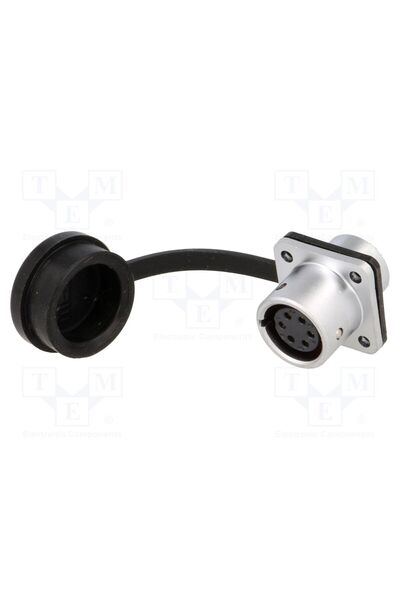 OEM Conector circular WEIPU SF1213/S6, soclu, mamă, PIN 6, IP67, SF12, 5A, 12...