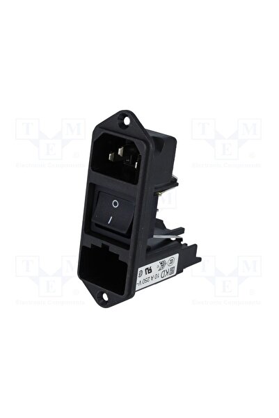 OEM Conector alimentare AC SCHURTER KD14.1101.151, soclu, tată, 10A, 250VAC, ...
