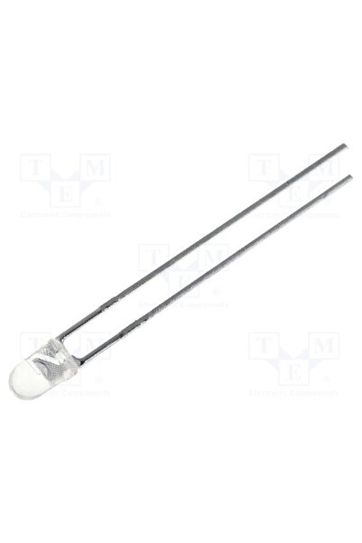 OEM Emițător IR KINGBRIGHT ELECTRONIC L-934F3C, 3mm, 940nm, transparent, 3,6m...