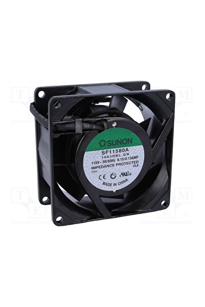 OEM Ventilator AC SUNON SF11580A1083HBL, axial, 115VAC, 80x80x38mm, 52m3/h(±7...