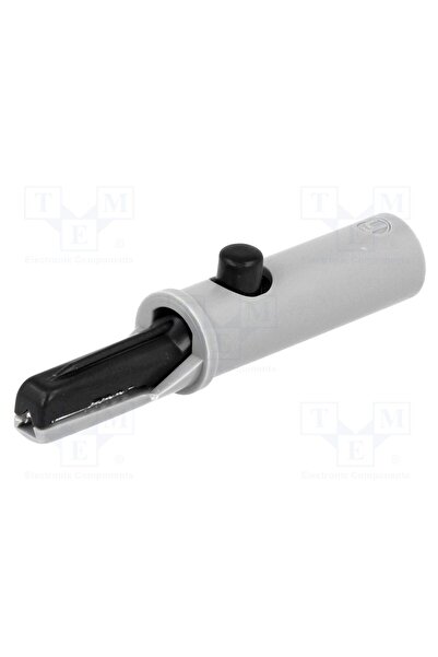 OEM Bornă crocodil HIRSCHMANN T&M AK10SW, 6A, 60VDC, neagră, Capacitate prind...
