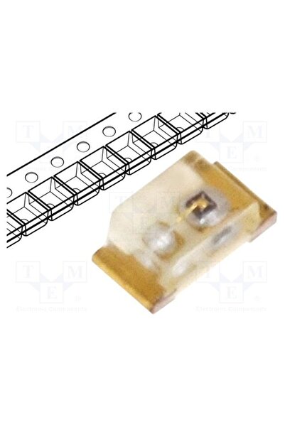 OEM LED KINGBRIGHT ELECTRONIC KPH-1608SECK, portocaliu, SMD, 0603, 50÷160mcd,...
