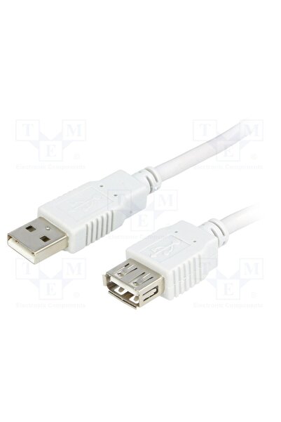 OEM Cablu BQ CABLE BQC-USB2AAF/3, USB 2.0, USB A soclu,USB A mufă, 3m, gri de...