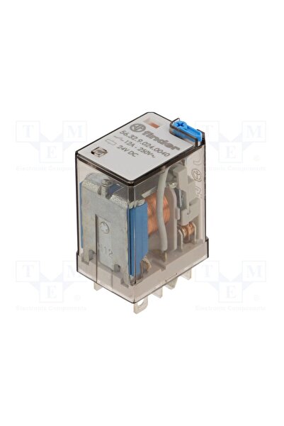 OEM Releu electromagnetic FINDER 56.32.9.024.0000, Ubobină 24VDC, DPDT, Icont...