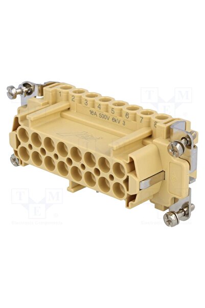 OEM Conector HDC ILME JCNEF16, mamă, JEI, PIN 16, 16A, 500V, 16+PE, dimensiun...