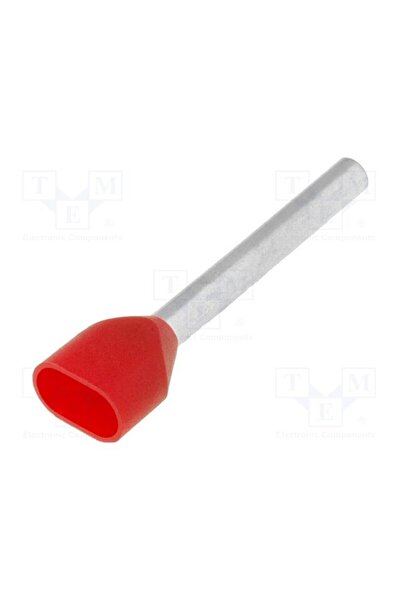 OEM Vârf tub de capăt WEIDMÜLLER H1.0/25.6D2/RE, izolată,dublă, cupru, 1mm2, ...