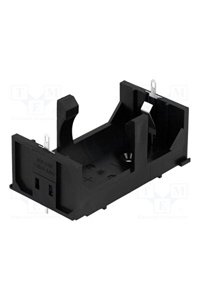 OEM Container BULGIN BX0037, D,R20, Nr.bat 1, urechi pentru lipire, neagră, U...