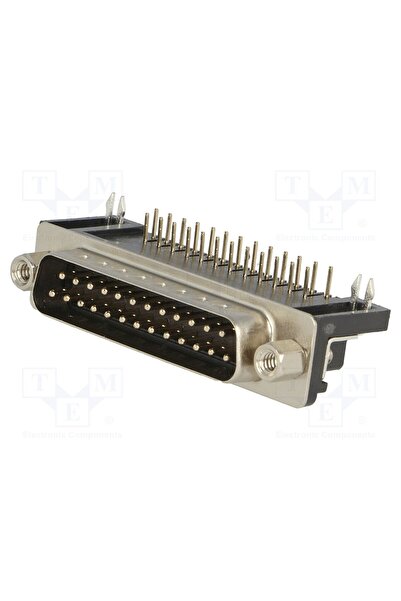 OEM Conector D-Sub CONNFLY DHP9-25M, PIN 25, soclu, tată, în unghi 90°, THT, ...