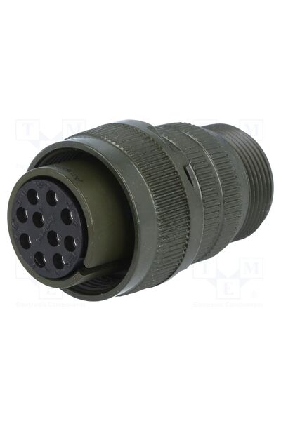 OEM Conector circular AMPHENOL DS3106A18-1S, mufă, pe cablu, PIN 10, mamă, li...