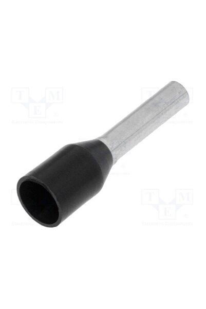 OEM Vârf tub de capăt WEIDMÜLLER H1.5/14D/BK, izolată, cupru, 1,5mm2, 8mm, co...