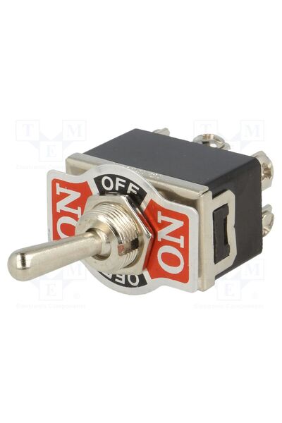 OEM Comutator basculant NINIGI TS-19, Poz 3, DP3T, ON-OFF-ON, 10A/250VAC, -25...