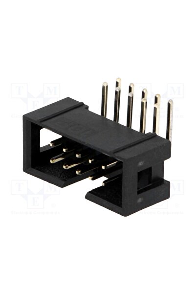 OEM Conector IDC CONNFLY ZL231-10KG, soclu, tată, PIN 10, în unghi 90°, THT, ...